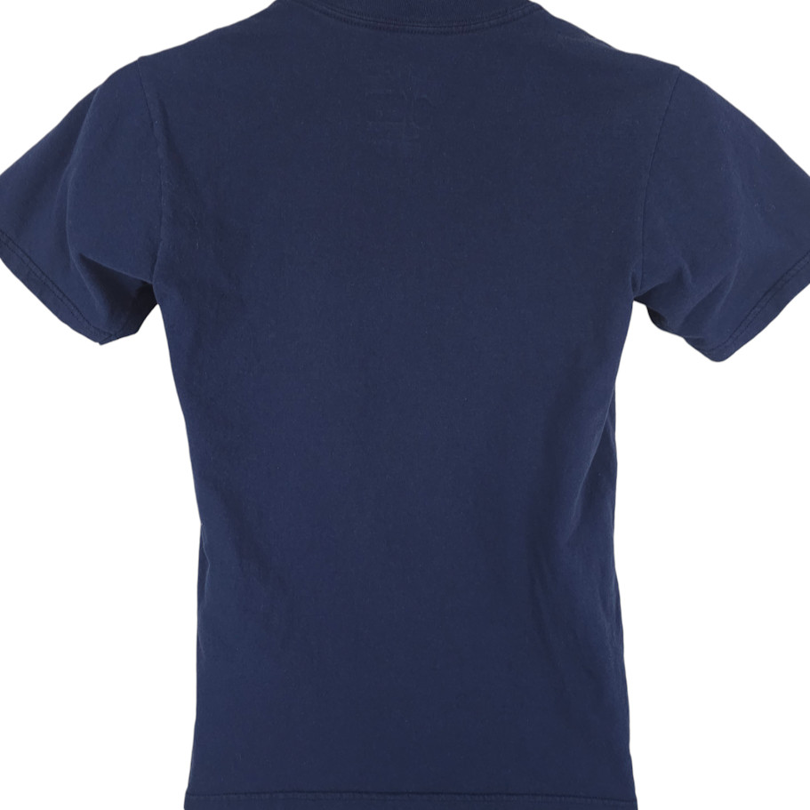 Adidas Football T Shirt Mens Size Small Blue Sports Go To Tee