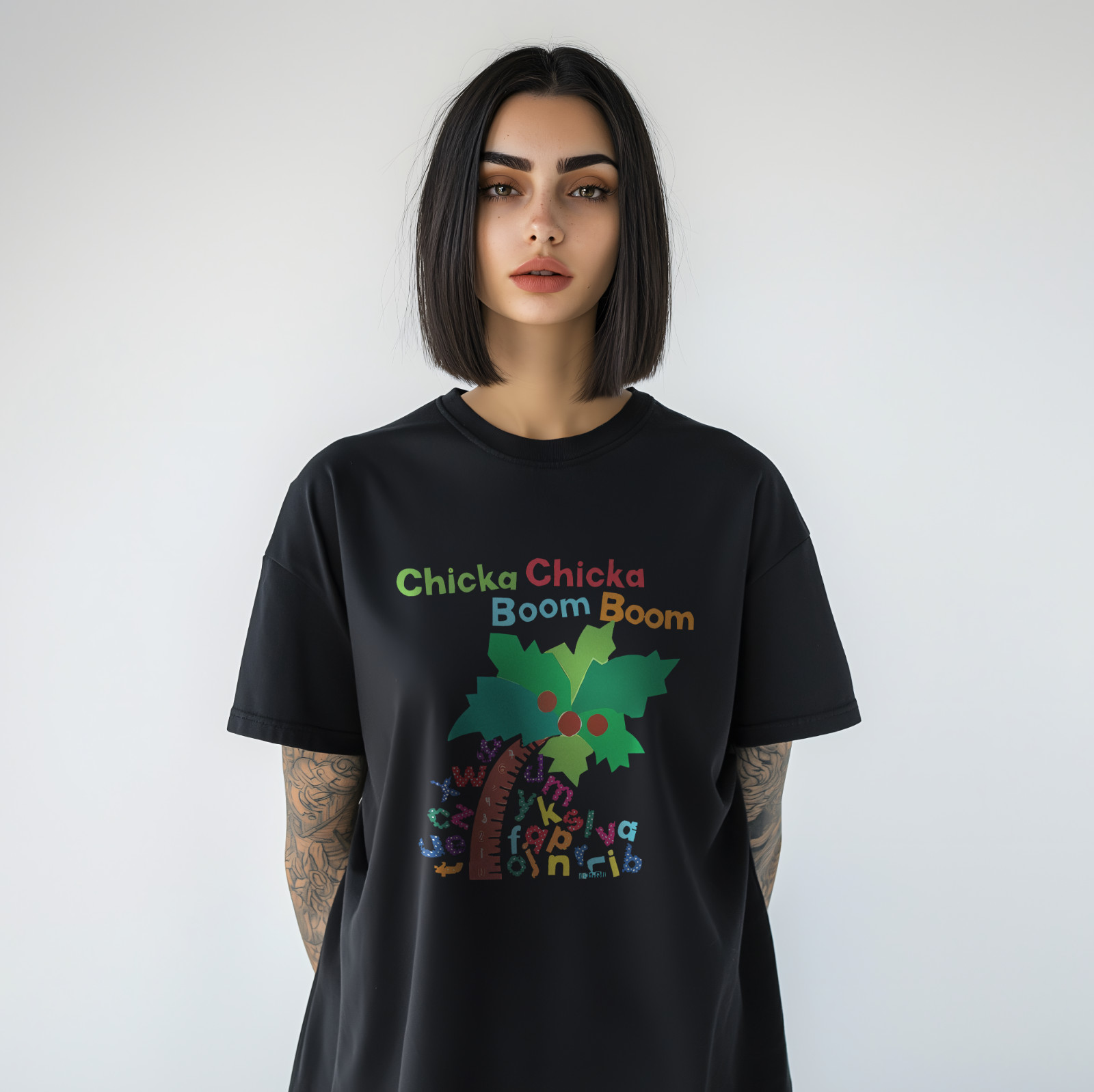 Chicka Chicka Boom Boom T-Shirt – Cute Alphabet Tree Shirt A470