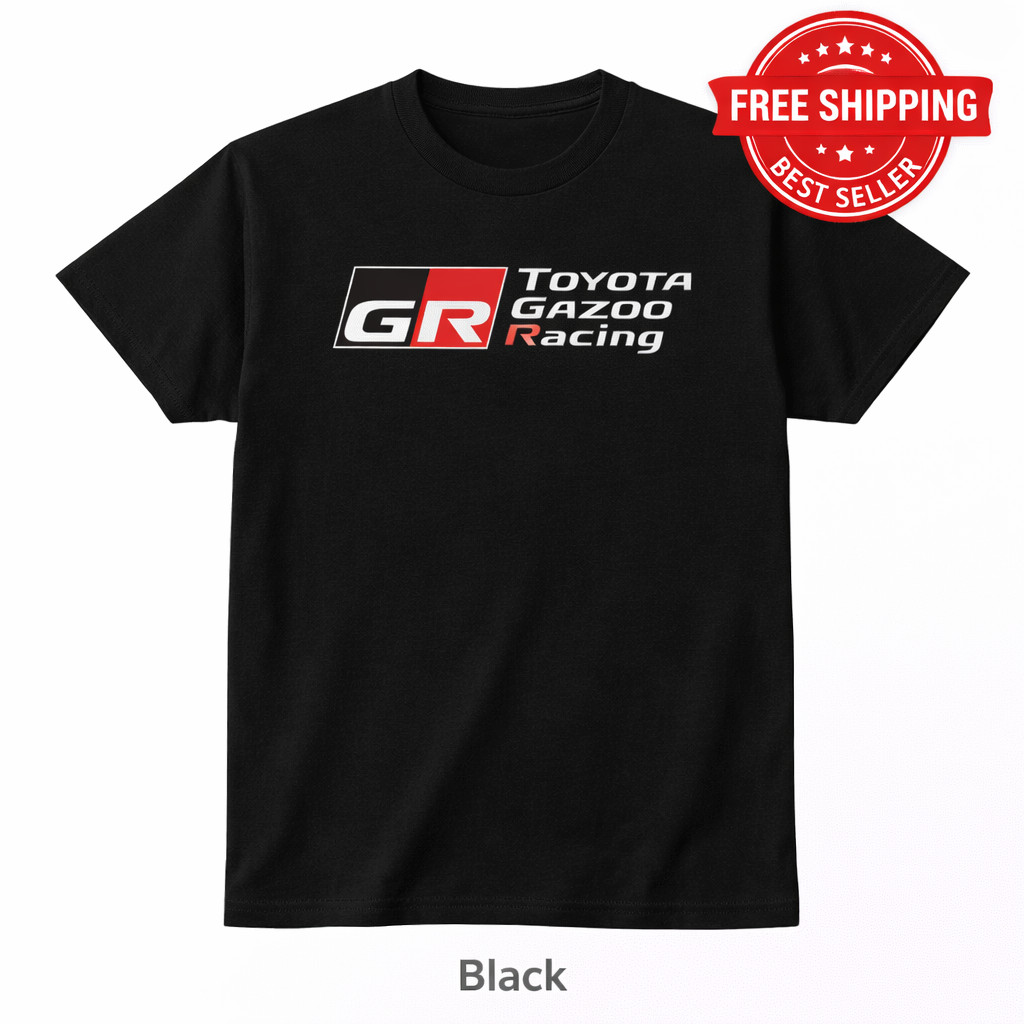 Toyota GR Gazoo Racing Shirt Motorsport Graphic Tee Unisex S-5XL