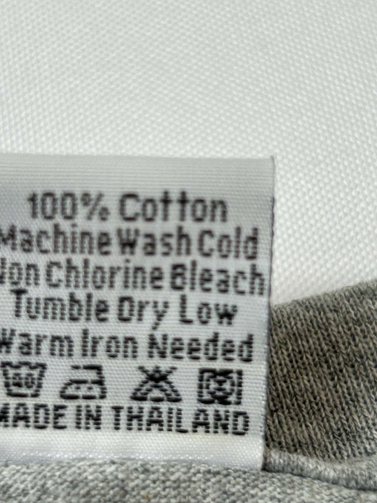 Elephant Thailand T Shirt Adult M Gray Graphic Tee 100 Percent Cotton Reg Fit