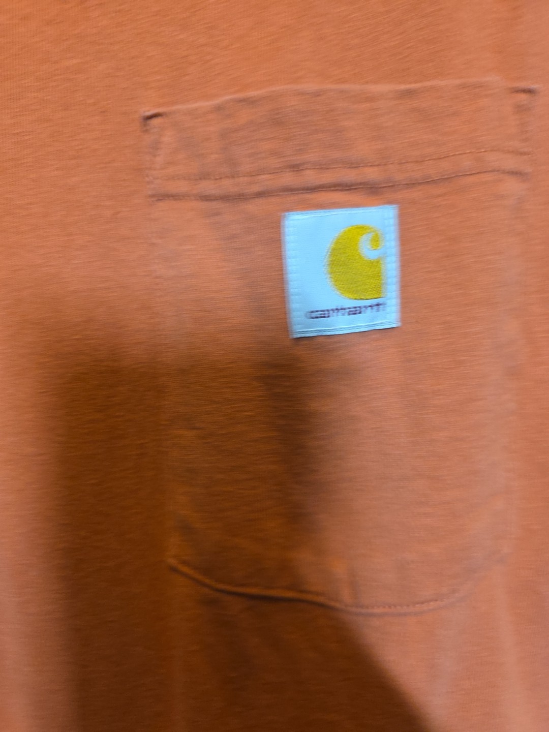 Carhartt T-Shirt Men Size L Original Fit Work wear Pocket Tee Short Sleeve C1