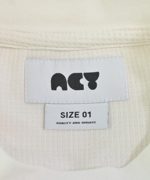 Acy T-shirts/Cut & Sewns White 01(Approx. S) 2200671077051