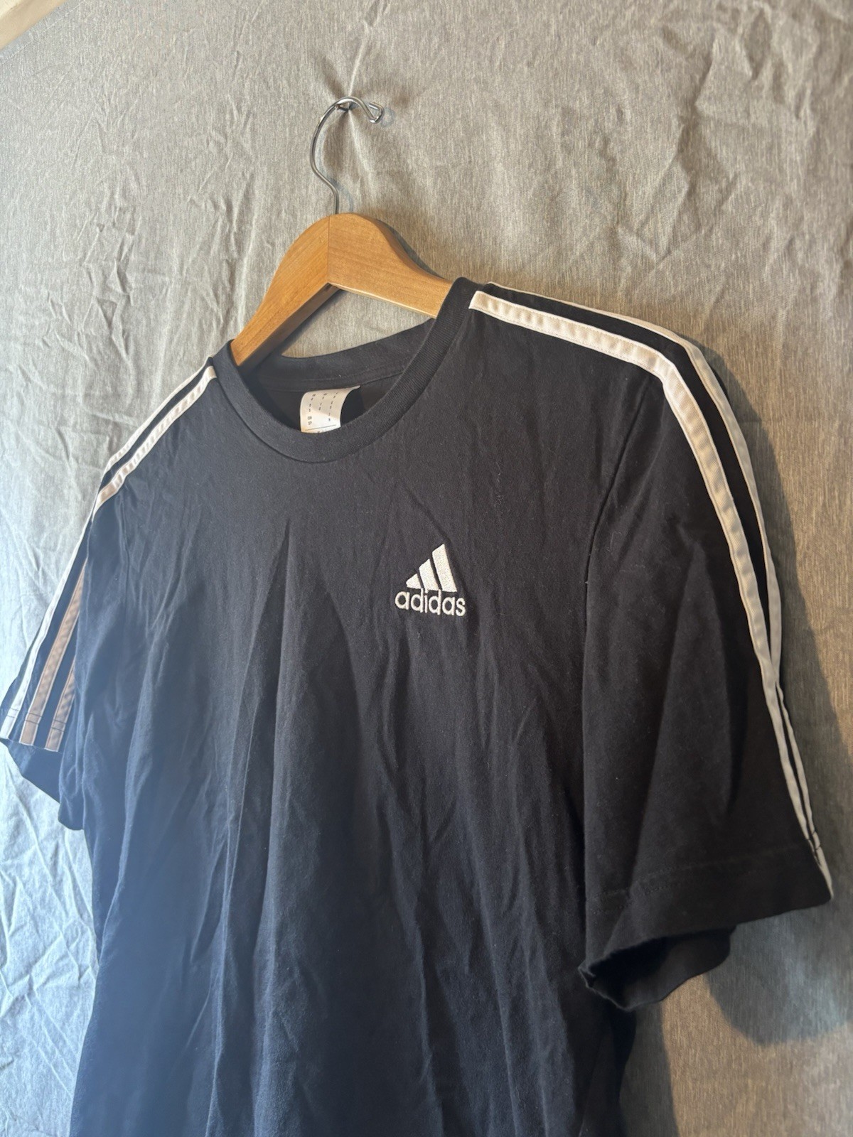 adidas Originals 3-Stripes Tee Black Men&rsquo;s S T-Shirt