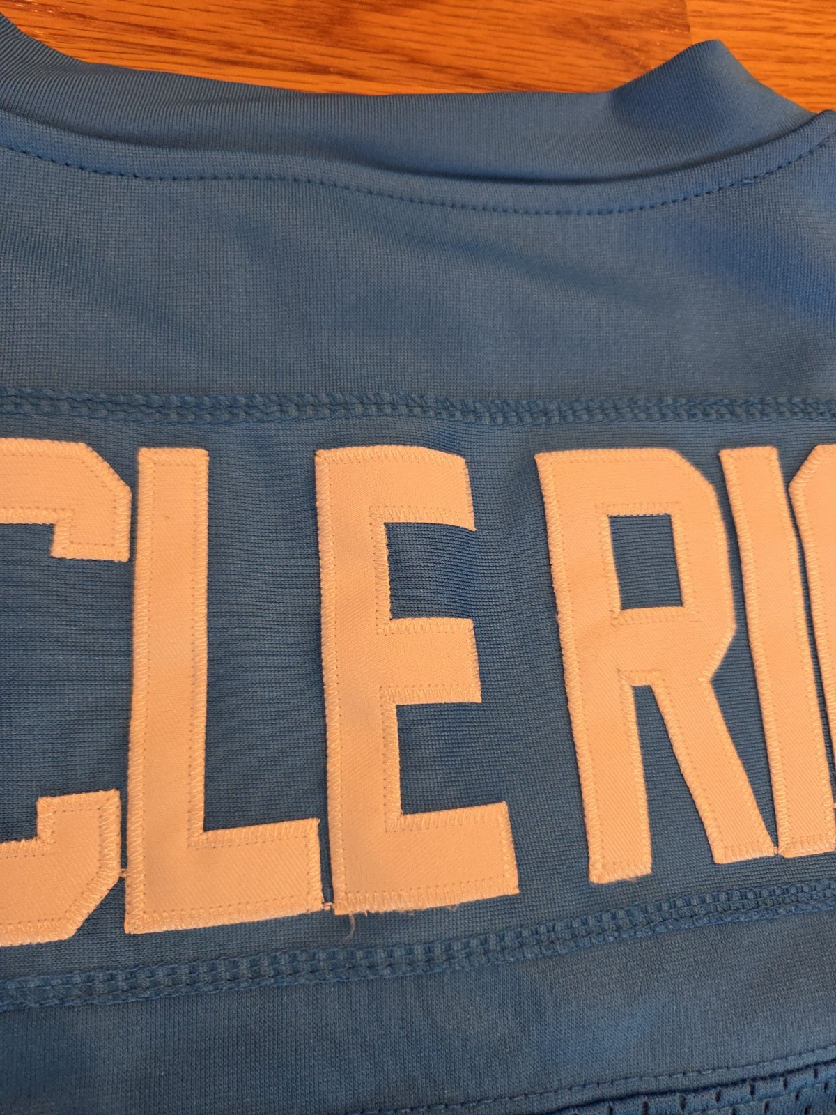 Headgear Classics Napoleon Dynamite Uncle Rico Jersey L 2004 Blue #82 Jon Gries