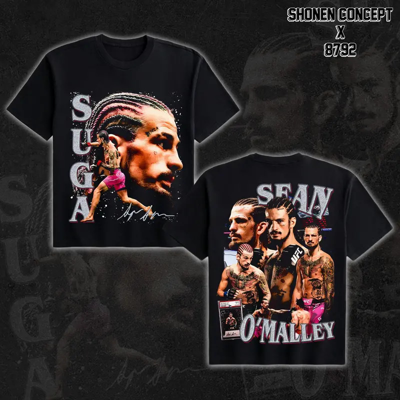 Suga Sean OMalley UFC MMA T-Shirt Vintage Graphic Gym Apparel Gift For Fighter