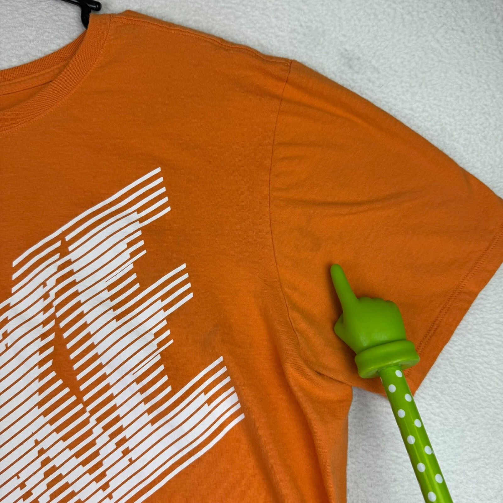 Nike Athletic Cut T-Shirt Men&rsquo;s Size Large Short Sleeve Crewneck Orange