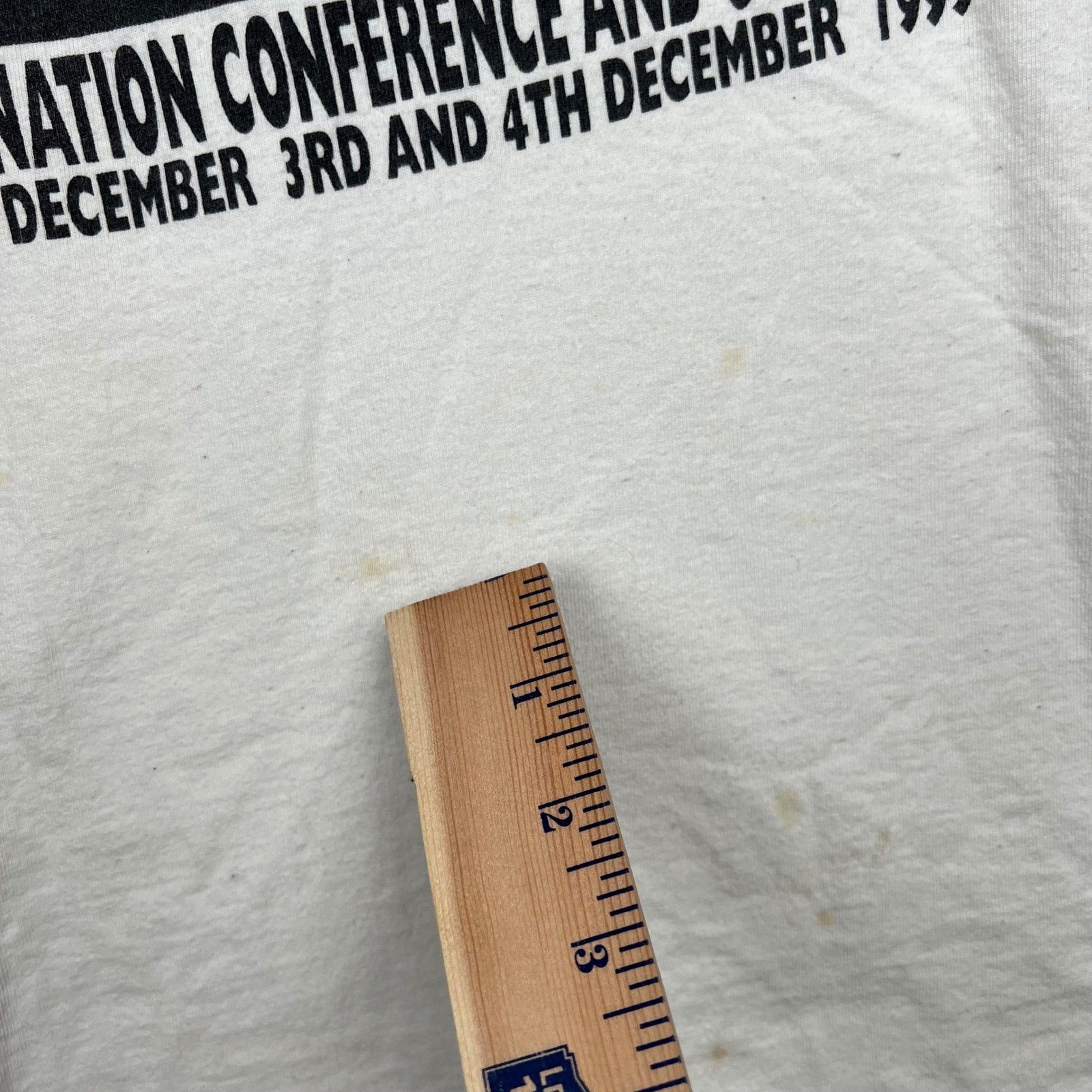 Vintage Tupac Amaru Shakur One Nation Conference Concert 1999 Single Stitch L