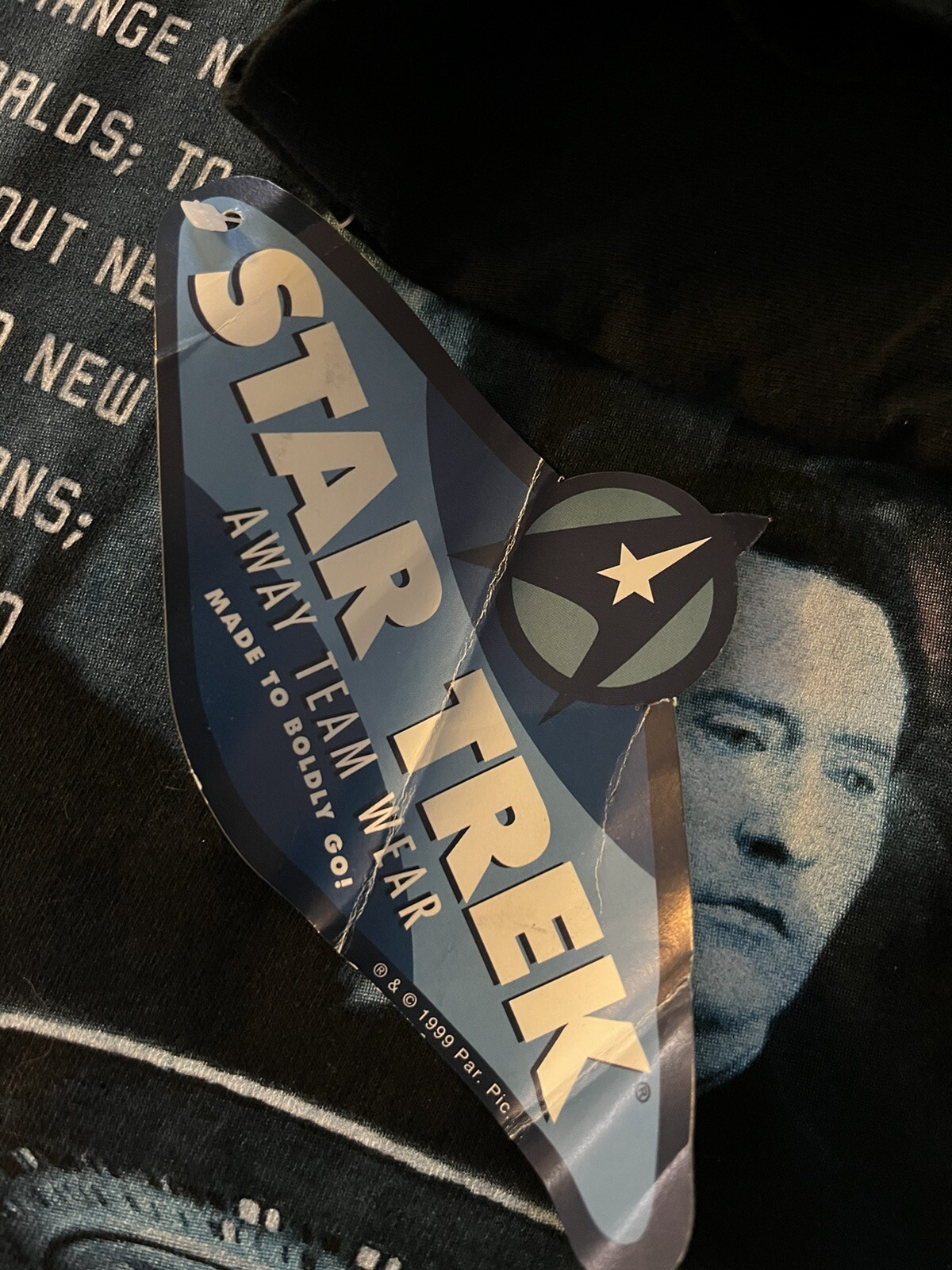 1998 Star Trek Away Team Wear Graphic T Shirt Size XL Short Sleeve Vintage 90’s