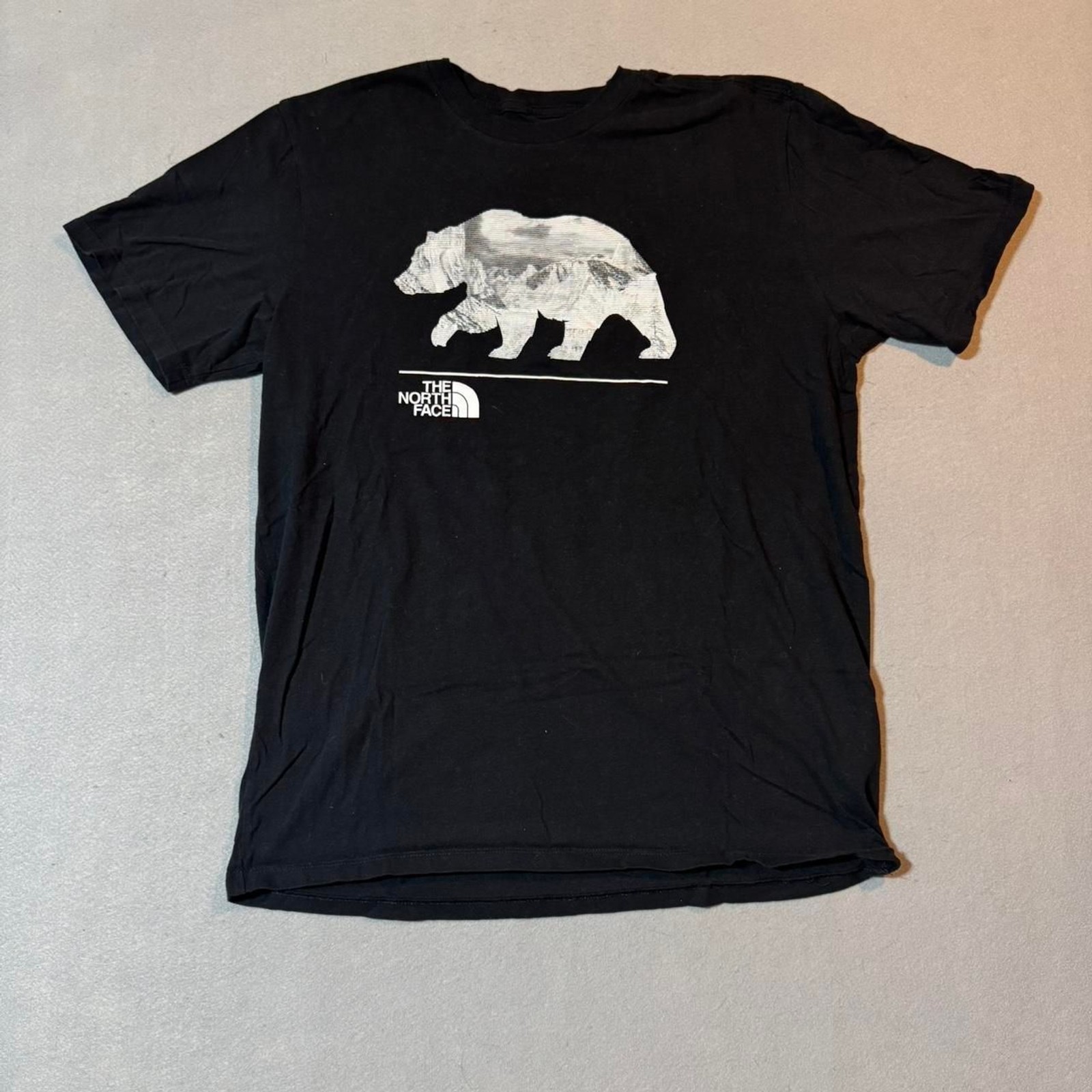 The-north-face Men&rsquo;s Black and Grey T-shirt