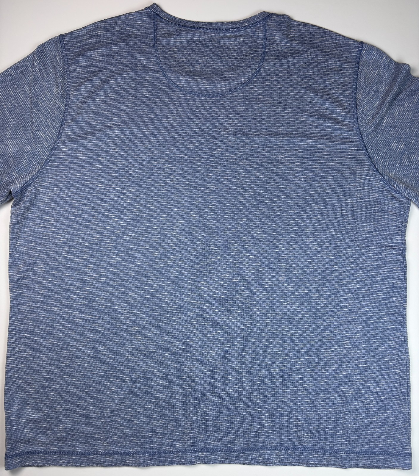 Orvis Long Sleeve Slub Tee T-shirt Mens 2XL Light Blue SUPER SOFT Rayon Blend