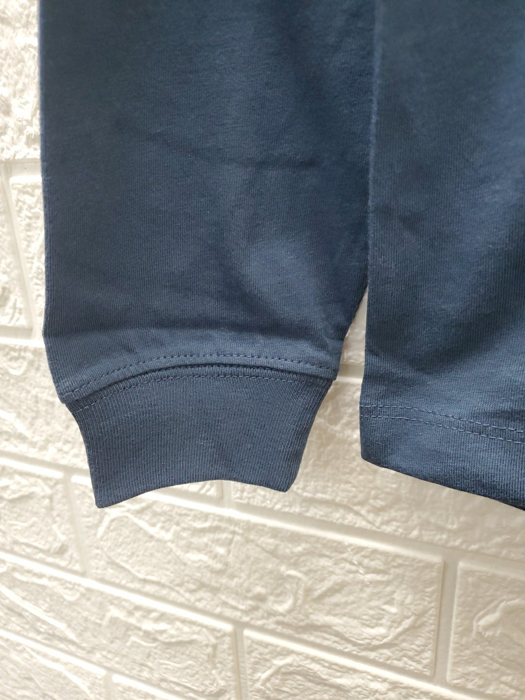 NEW Coach Men New York Long Sleeve TShirt Dark Denim Organic Cotton Sz XSmall US