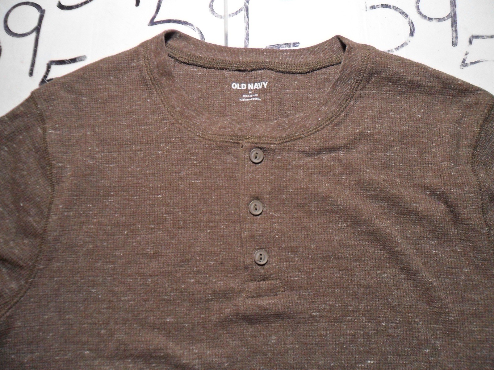 Medium NWOT Light Brown Long Sleeve Thermal Old Navy Brand Shirt