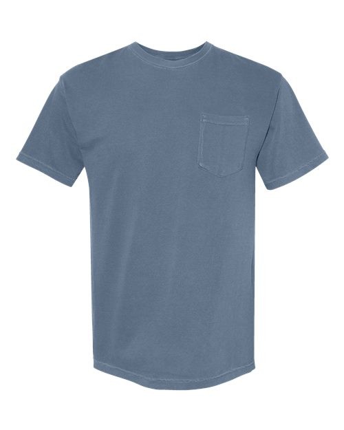 Comfort Colors Unisex Garment-Dyed Heavyweight Pocket T-Shirt – 6030