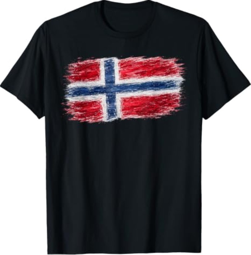 Football Soccer – Norway Flag World Cup Fan T-Shirt