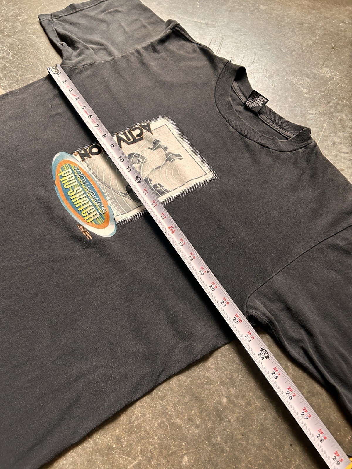 Vintage Tony Hawk Pro Skater Activision Promo THPS Skate Video Game Shirt