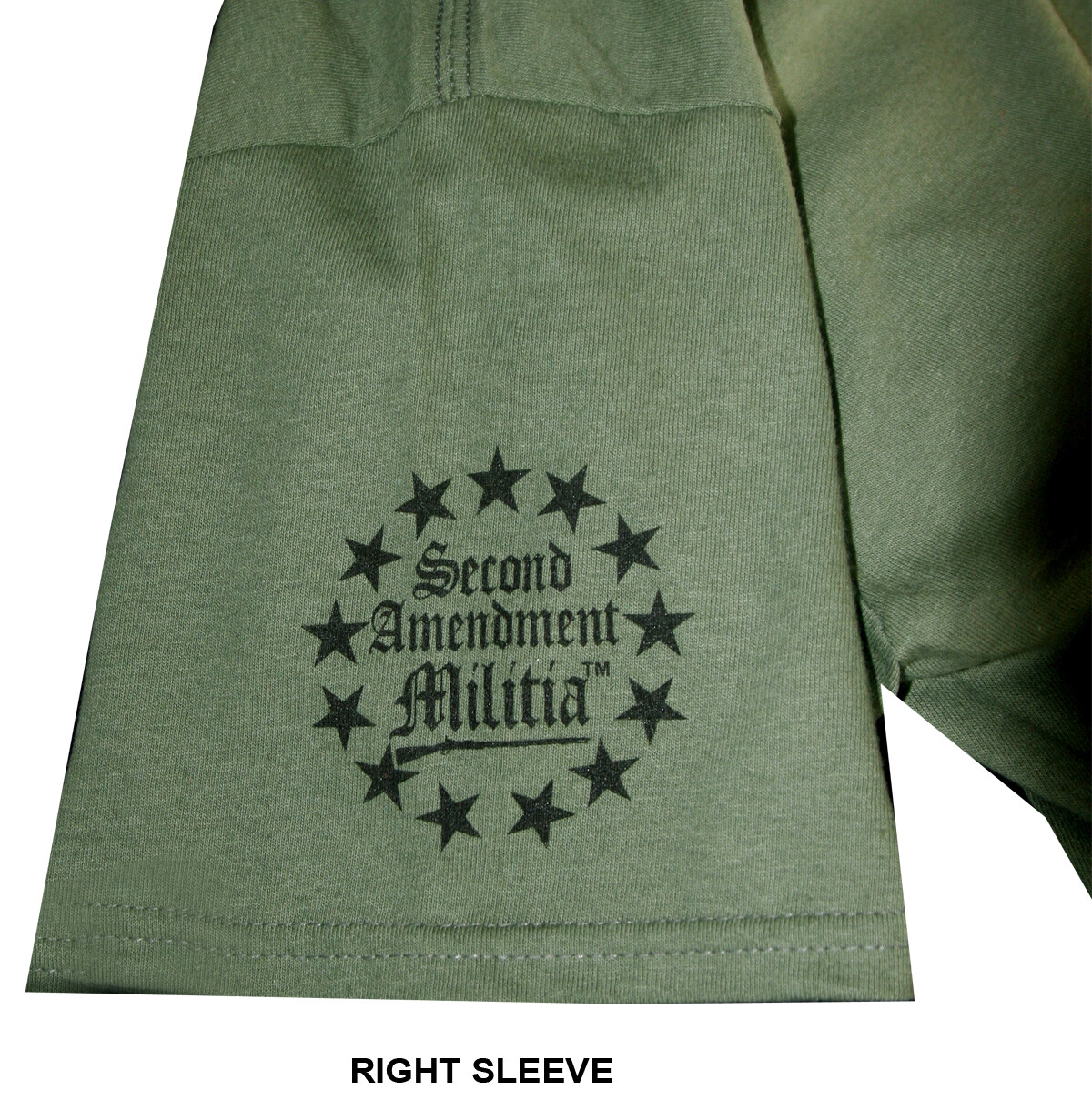 Second Amendment Milita T-Shirt Regulated Rights Right To Bear Arms 2A