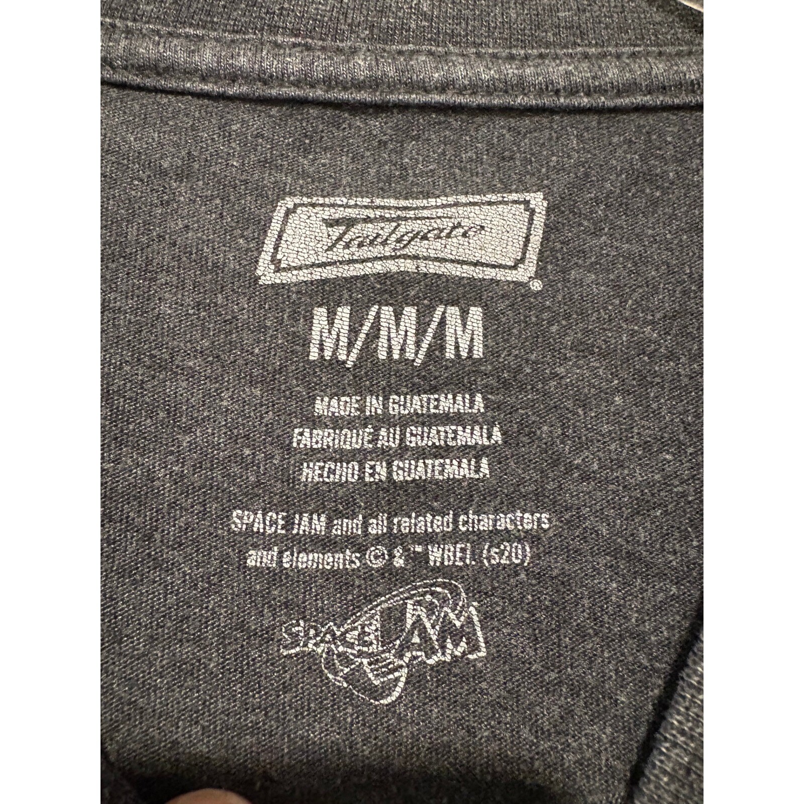 Tailgate Space Jam Marvin the Martian Graphic Pocket T-Shirt Medium