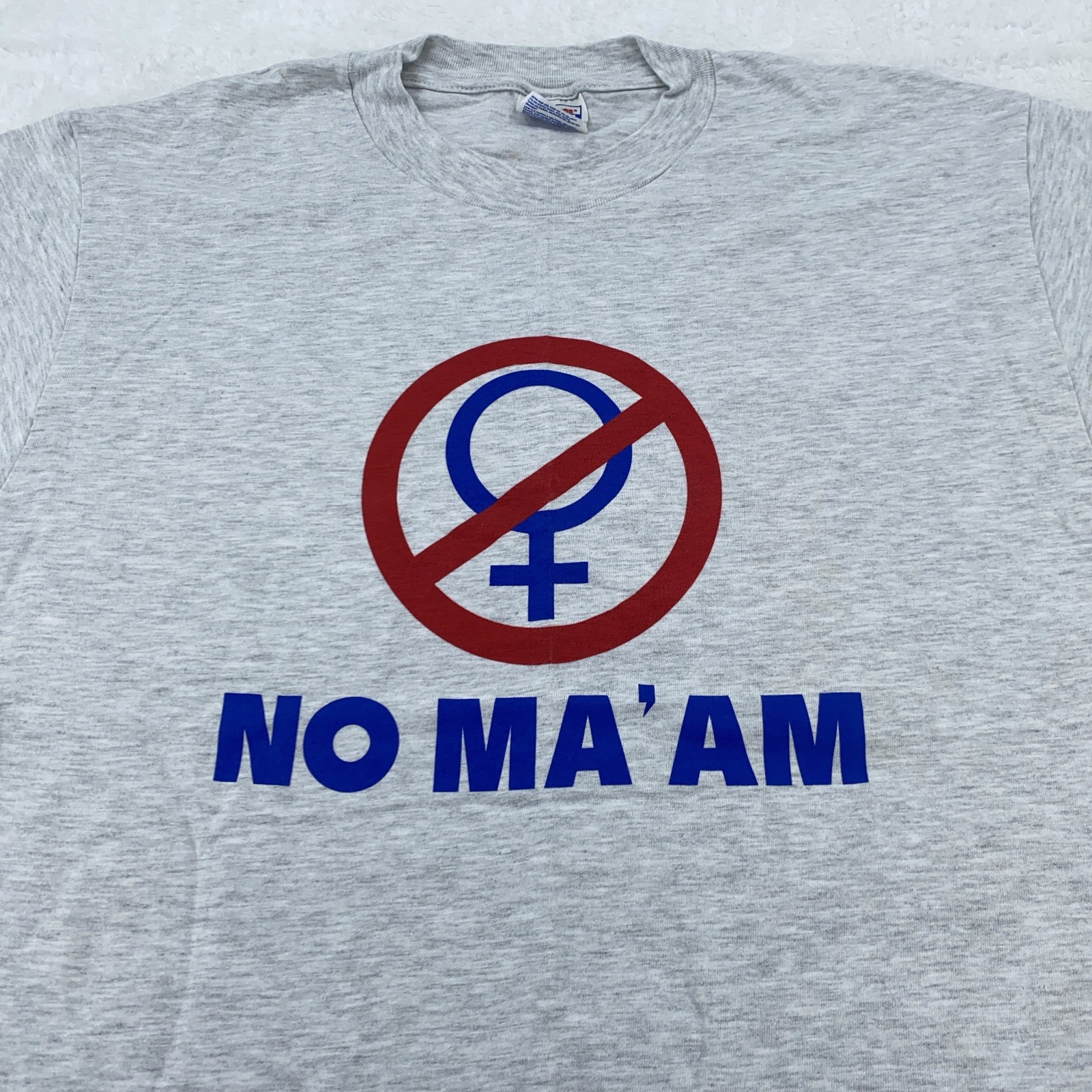 Vintage Married With Children No Ma&rsquo;am Shirt Mens L/XL TV Show Comedy Parody 90s