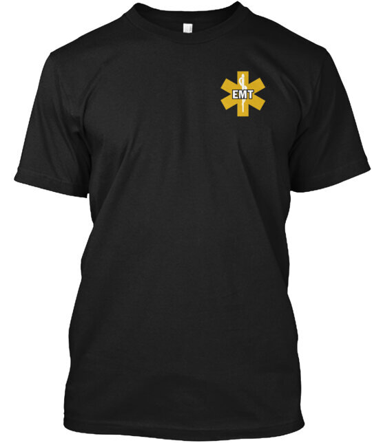 Emt True First Responders T-Shirt Made in the USA Size S to 5XL