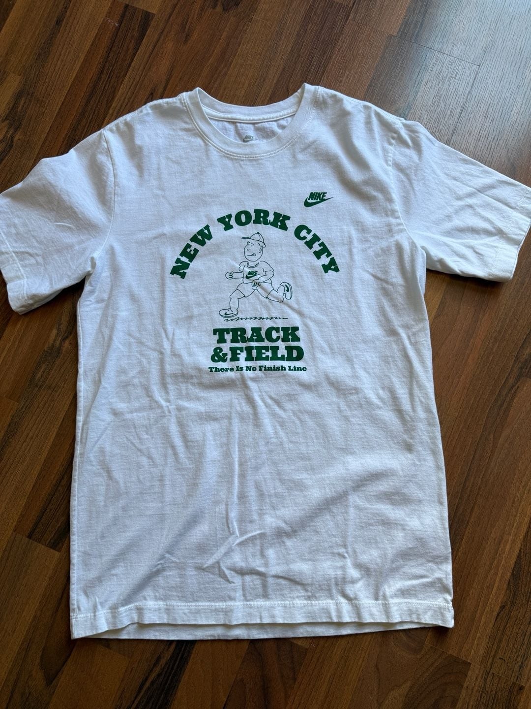 Nike New York City Track & Field There Is No Finish Line Graphic T-Shirt