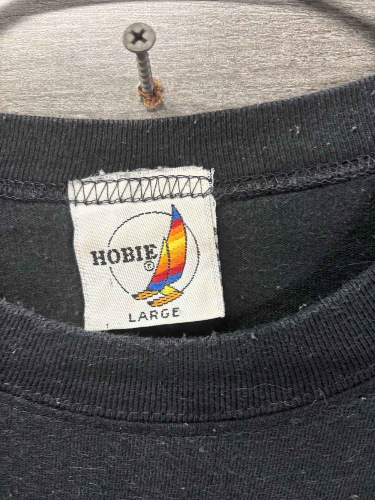 Vintage Signed Eddy Y Hobie Two Tone Surfer Abstract Size Large California Art