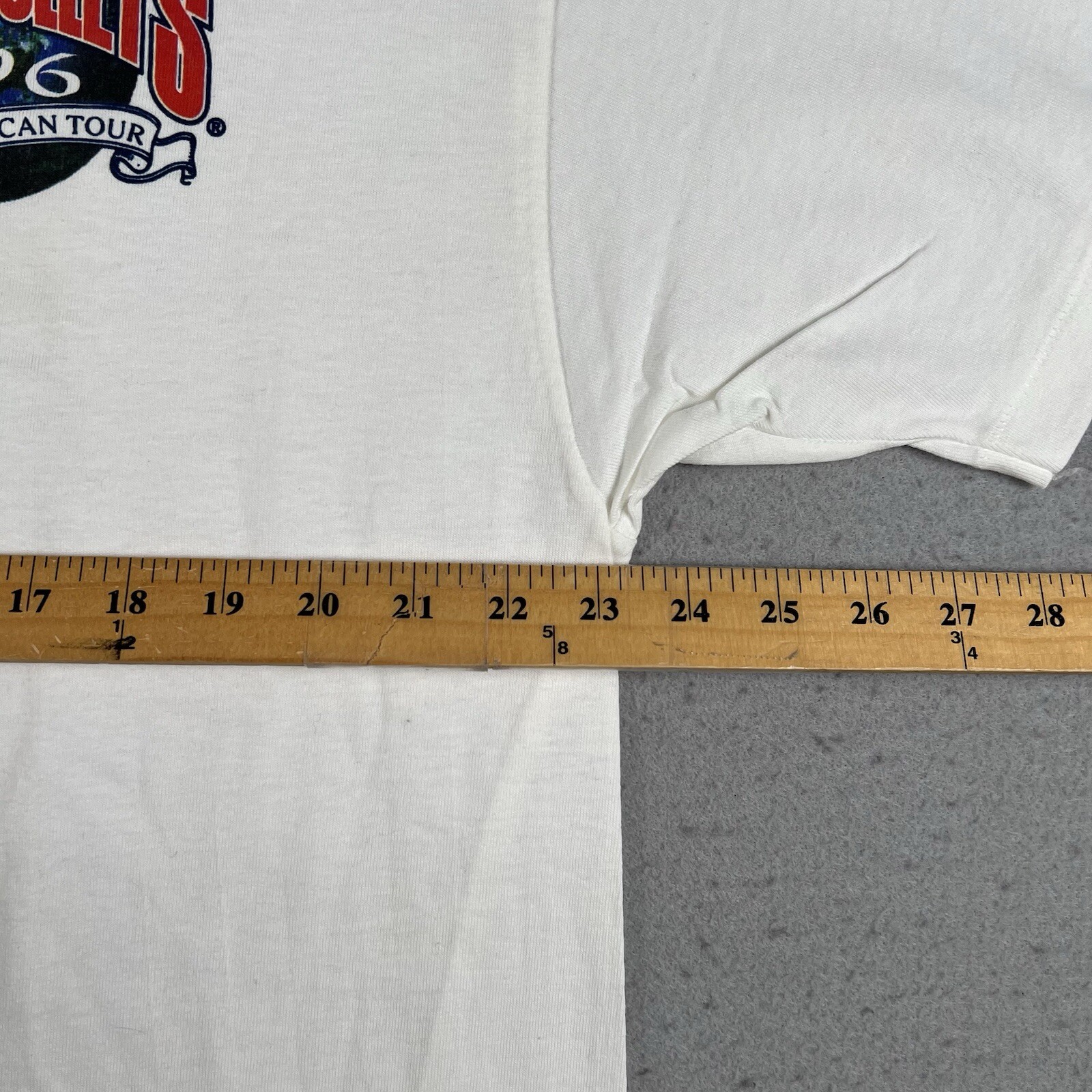 1996 Colorado Silver Bullets Shirt Men&rsquo;s XL White Short Sleeve Double Sided