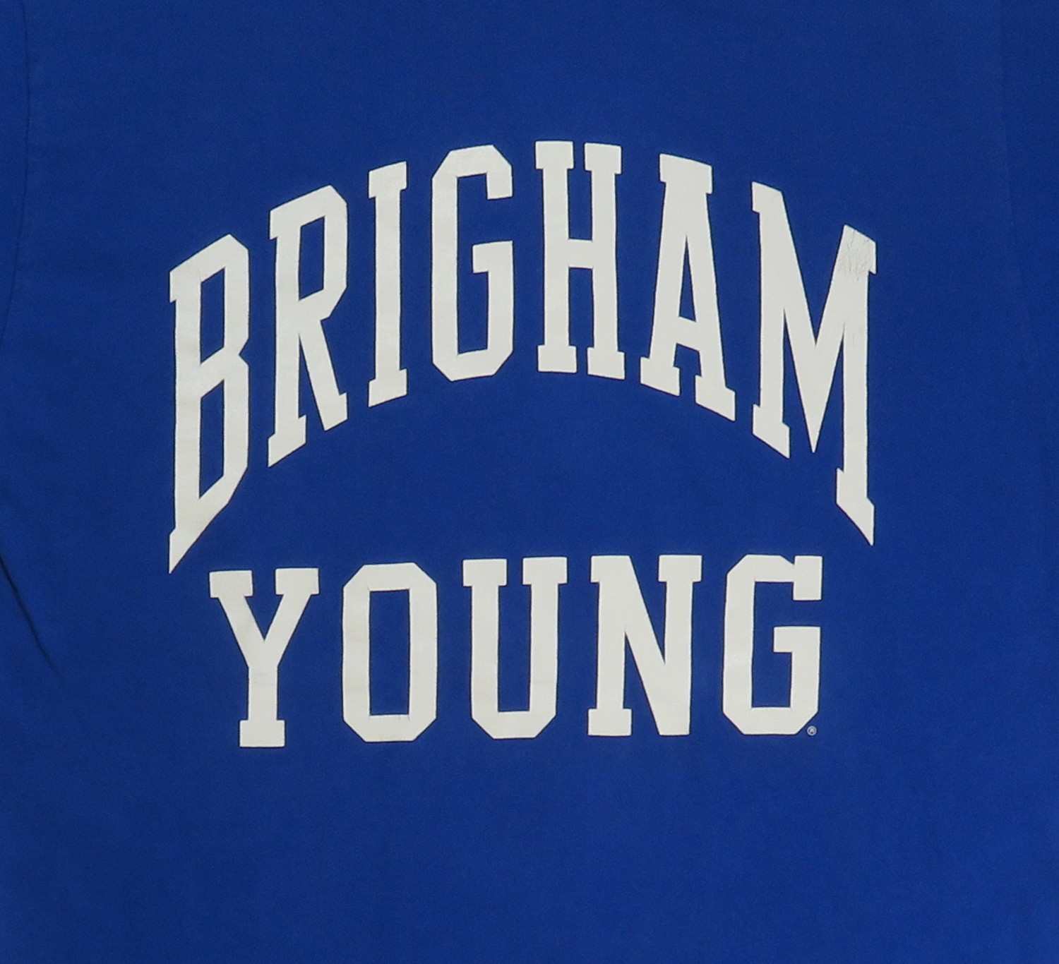 Brigham Young Vintage T Shirt 1990&rsquo;s Russell Athletic Tag Cotton USA