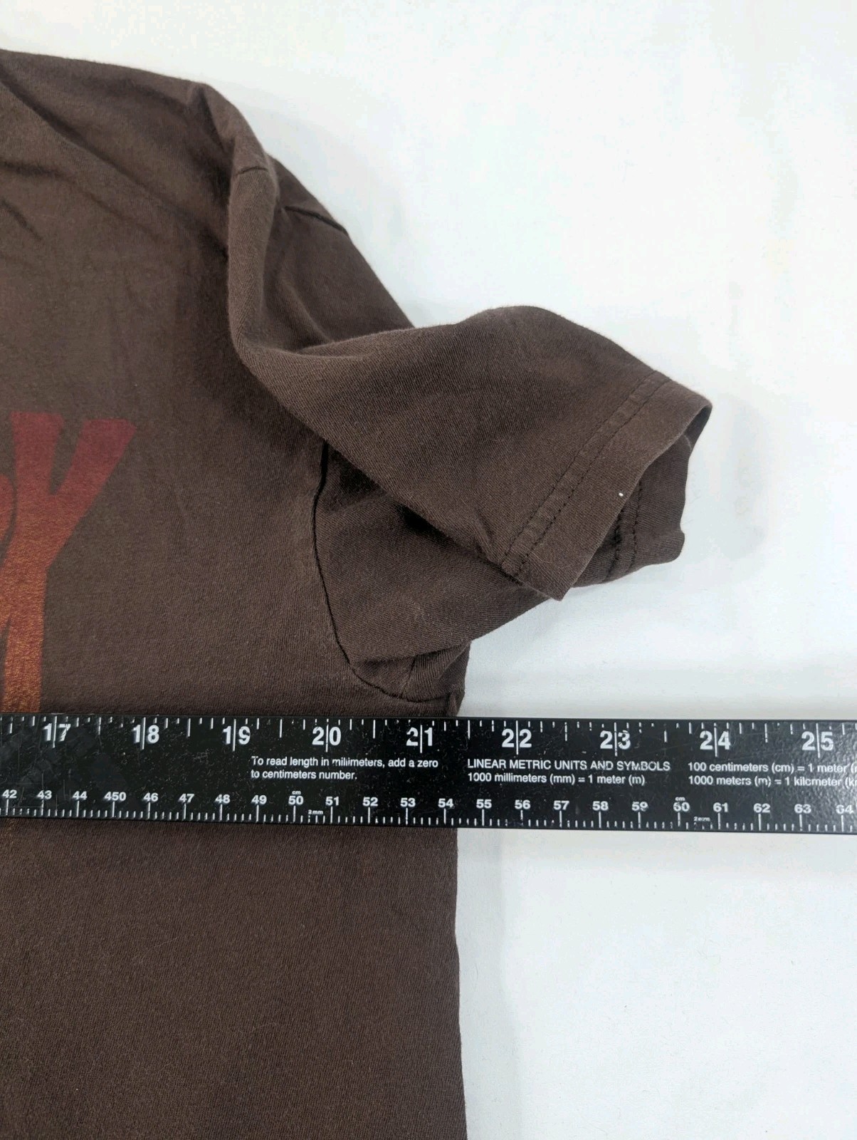 2007 Jimi Hendrix Santa Clara Fair Chuck Boyd Brown Jimi Hendrix Shirt Men&rsquo;s Lar