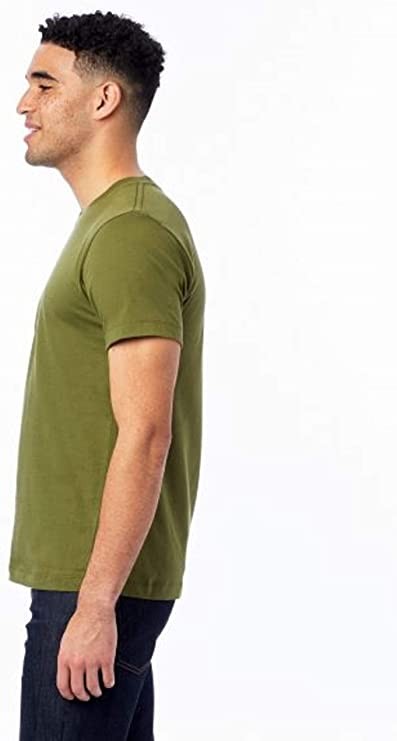 01070C Hanes Alternative Cool Blank Short Sleeve Go-To Tee Army L