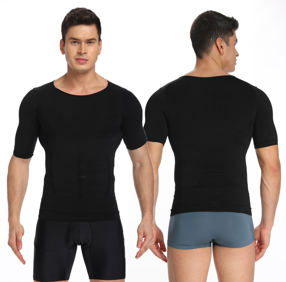 Shaper Men&rsquo;s Body Toning T-Shirt Ultra Durable Vest Compression Underwear Shirts