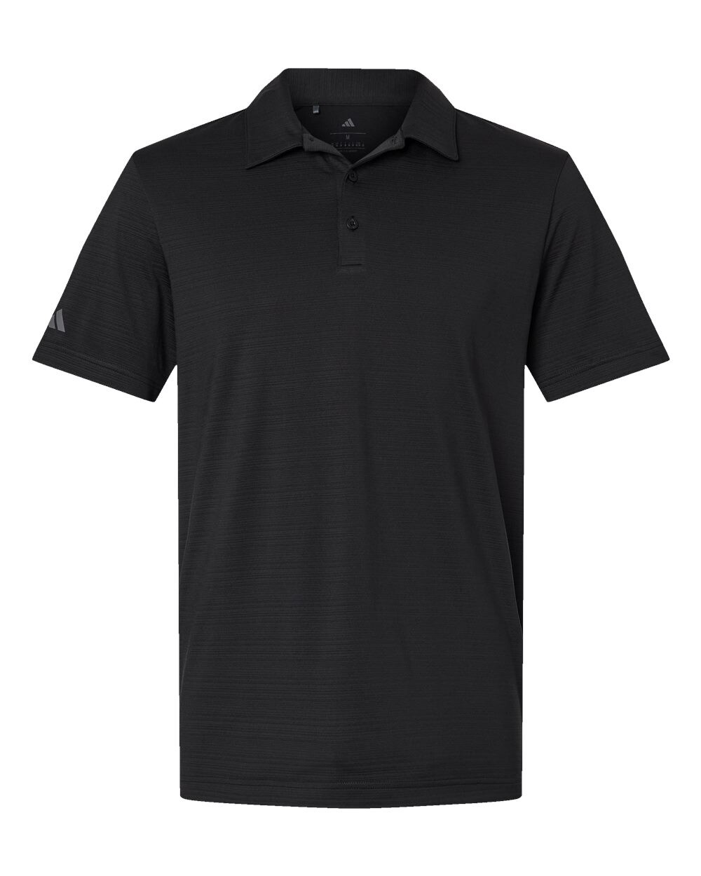 ADIDAS GOLF Men&rsquo;s Size S-3XL Textured Stripe Polo Collared Sports Shirt