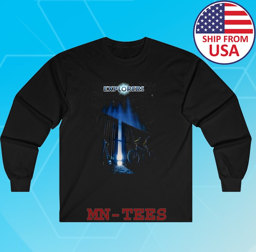 Explorers 1985 Movie Black Size S-3XL