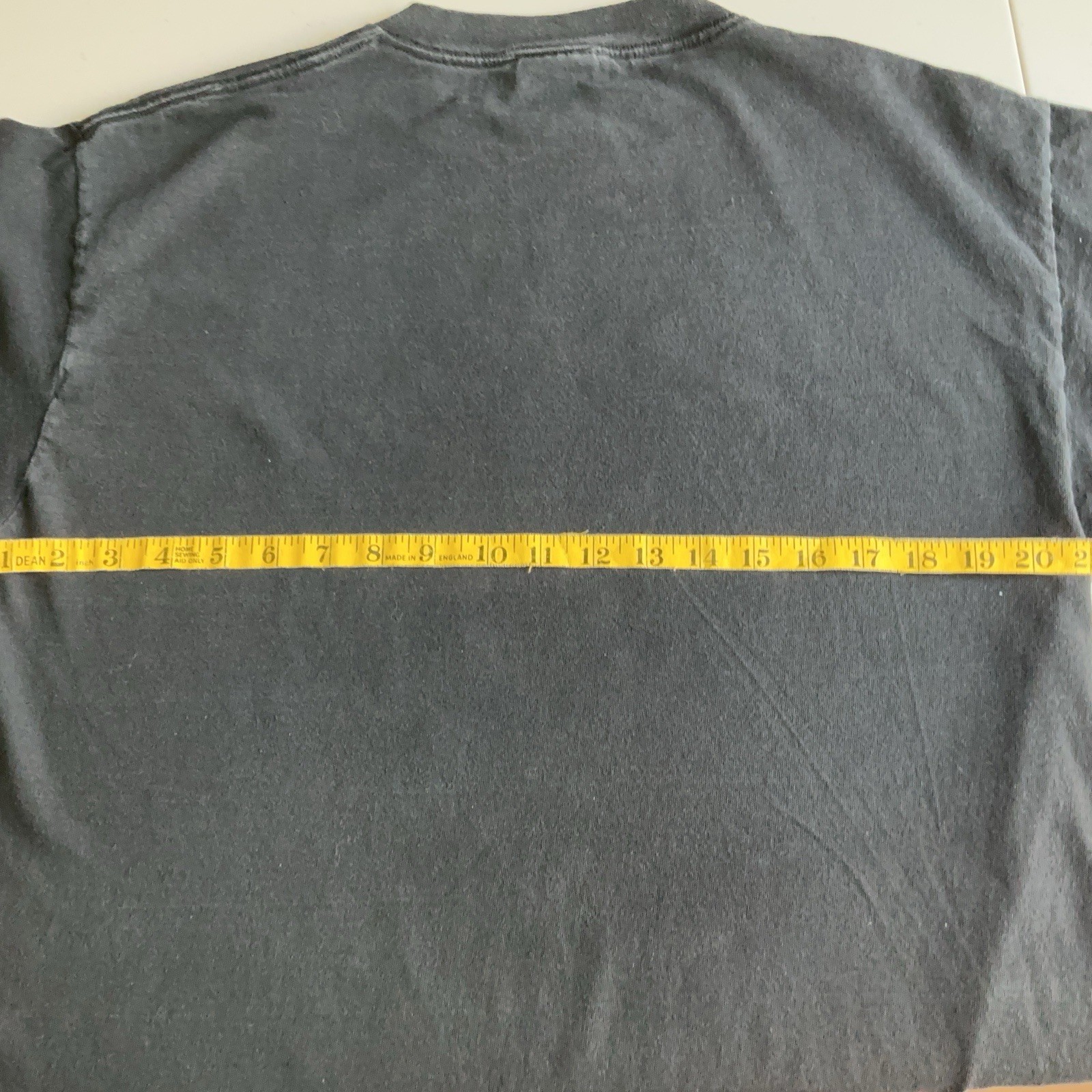 VTG Retro T-Shirt Black Sh Sl Preppy Logo MYRTLE BEACH S. Carolina Palm Tree LG
