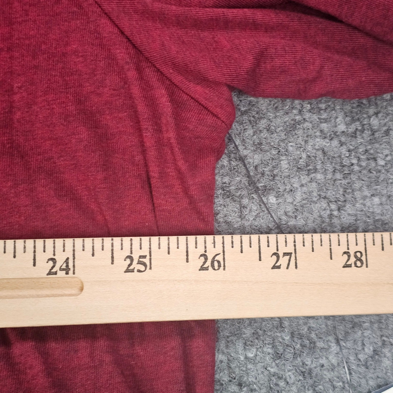 Polo Ralph Lauren Long Sleeve T-Shirt Men XXL New Red Classic Fit Cotton Tee