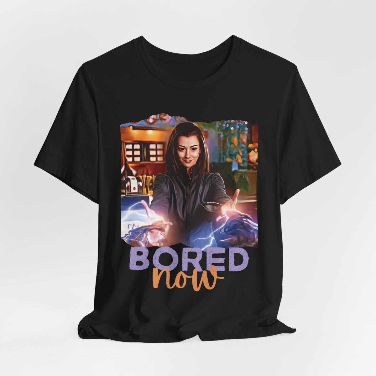 Buffy the Vampire Slayer ♡ Dark Willow: BORED NOW T-Shirt! ✩ 90&rsquo;s Lesbian WITCH!