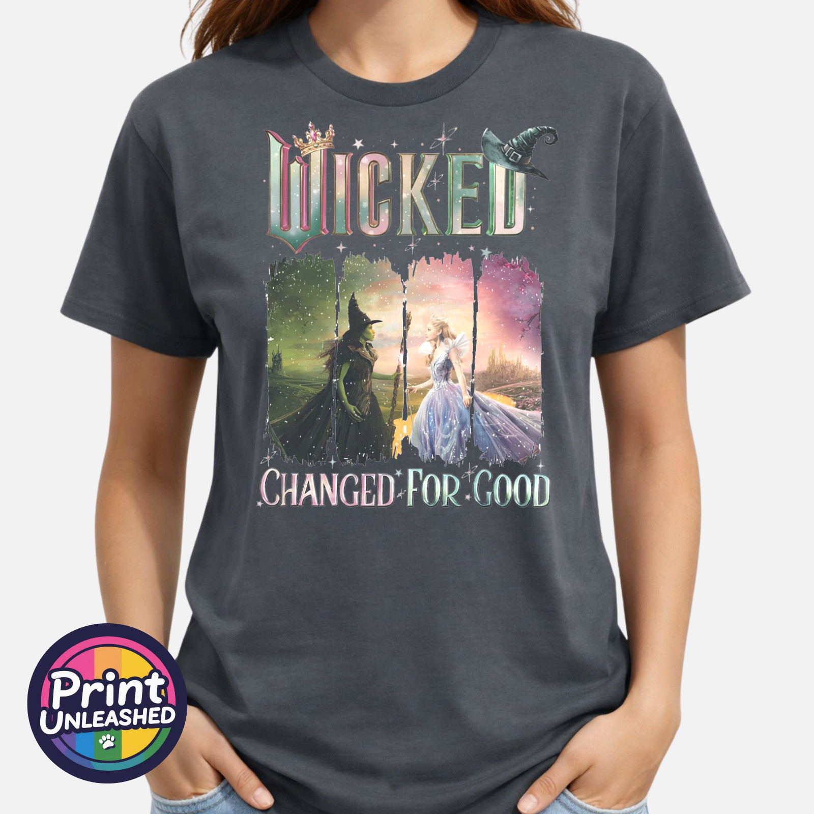 Changed for Good T-Shirt Wicked Graphic Tee Unisex S-2XL Musical Movie Tee