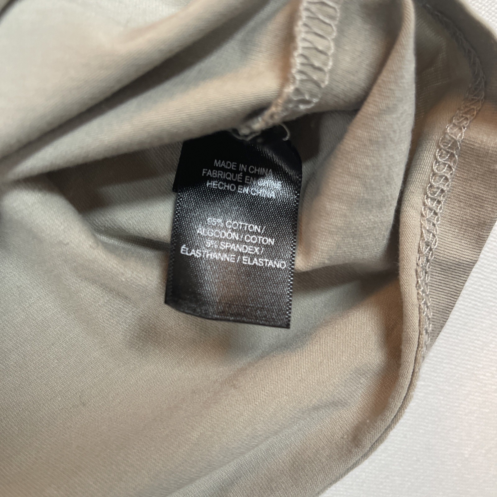 Kenneth Cole Men&rsquo;s Green Stretch T-Shirt Slim Fit Organic Cotton Blend M