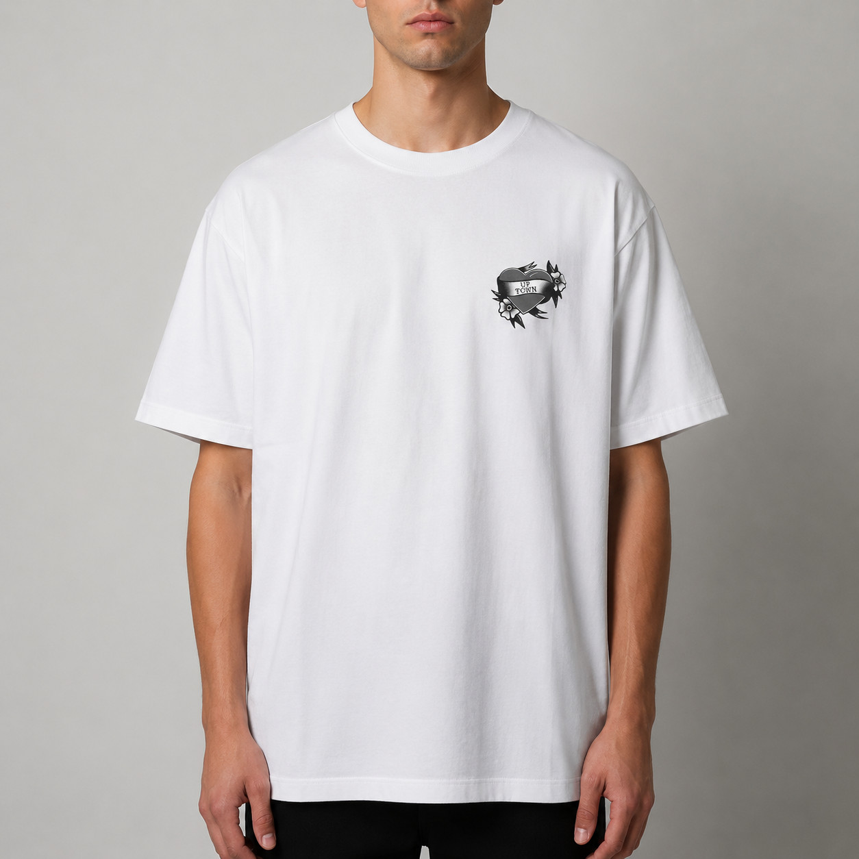 OVO White Exclusive Uptown Heart Tee Shirt – Size XL – New