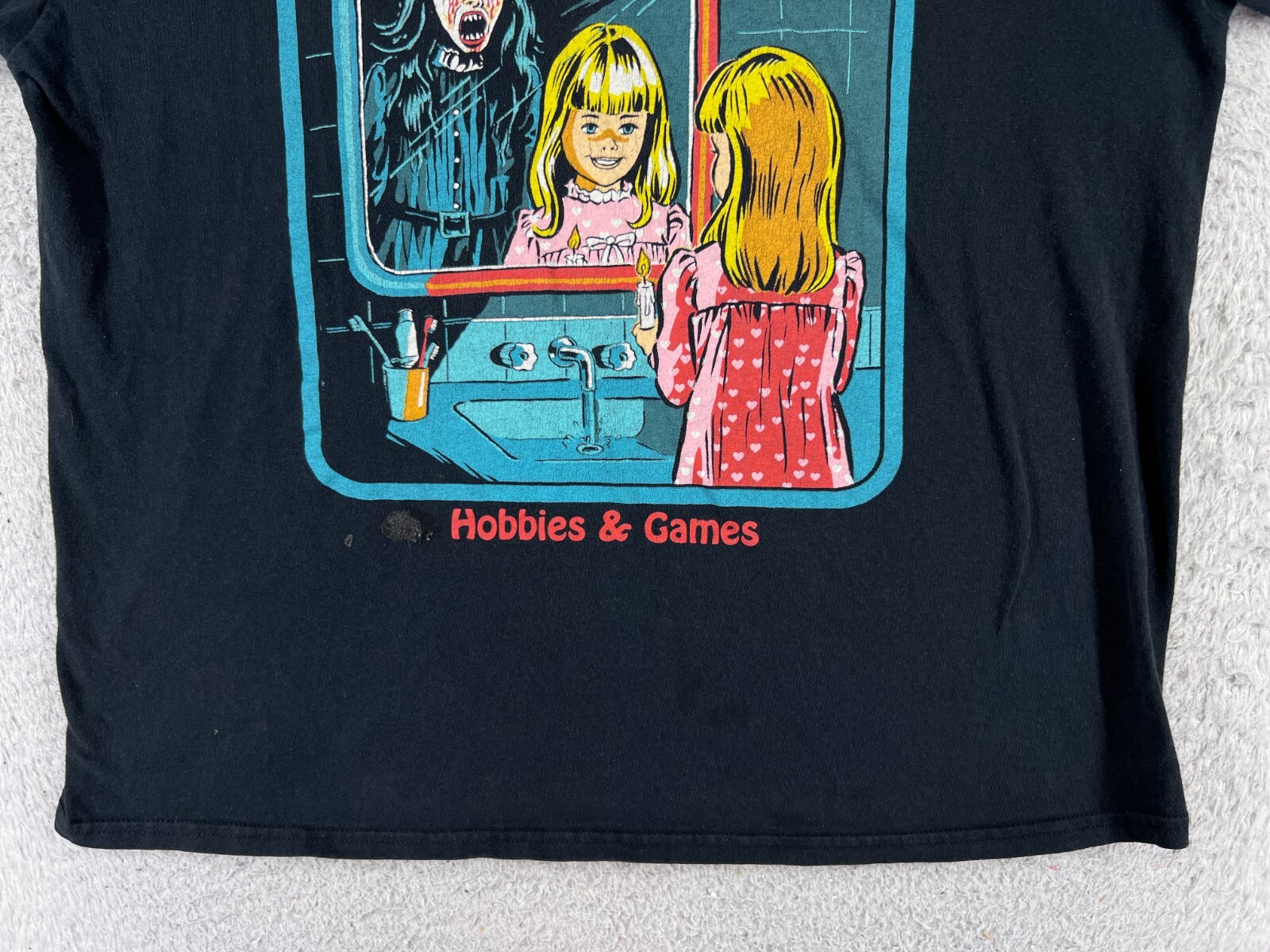Creepy Co Shirt Adult Extra Large Black Lets Conjure Boody Mary Cotton Crew Neck