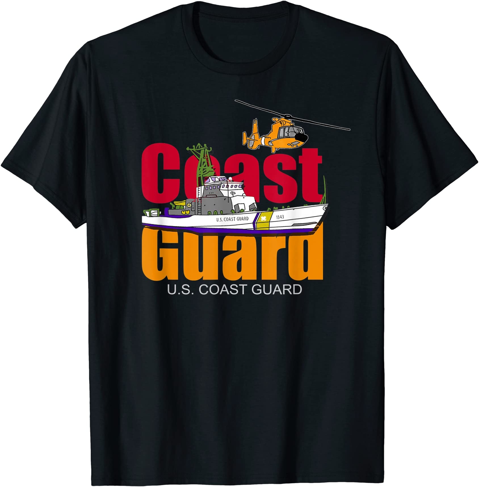 U.S. COAST GUARD ORIGINAL USCG TEAM GIFT T-Shirt Size S-5XL
