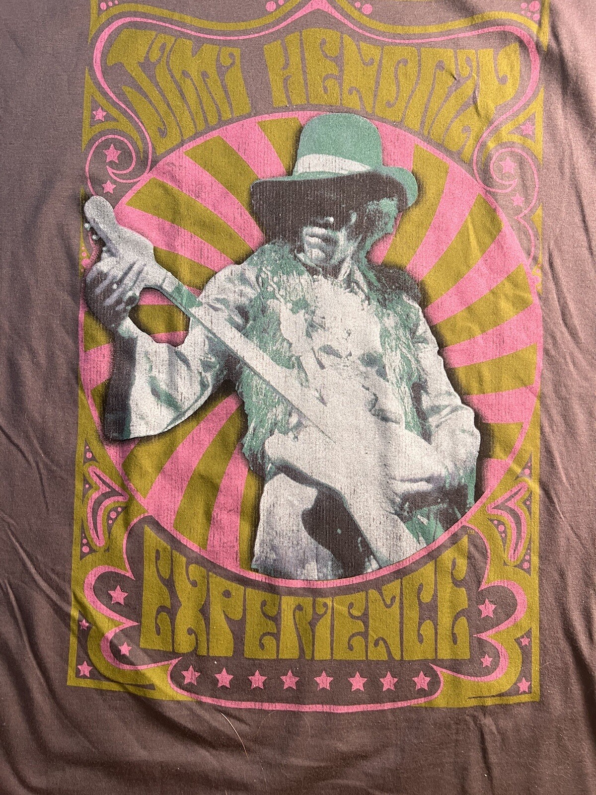 Authentic Hendrix Jimi Hendrix Experience Tshirt Size XXL 2XL T Shirt NWT Gray