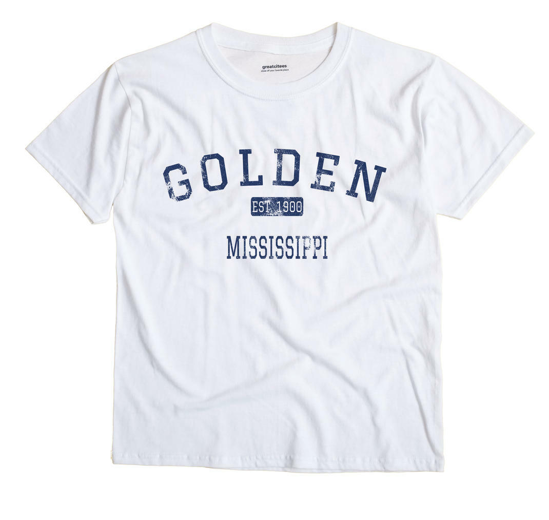 Golden Mississippi MS T-Shirt EST