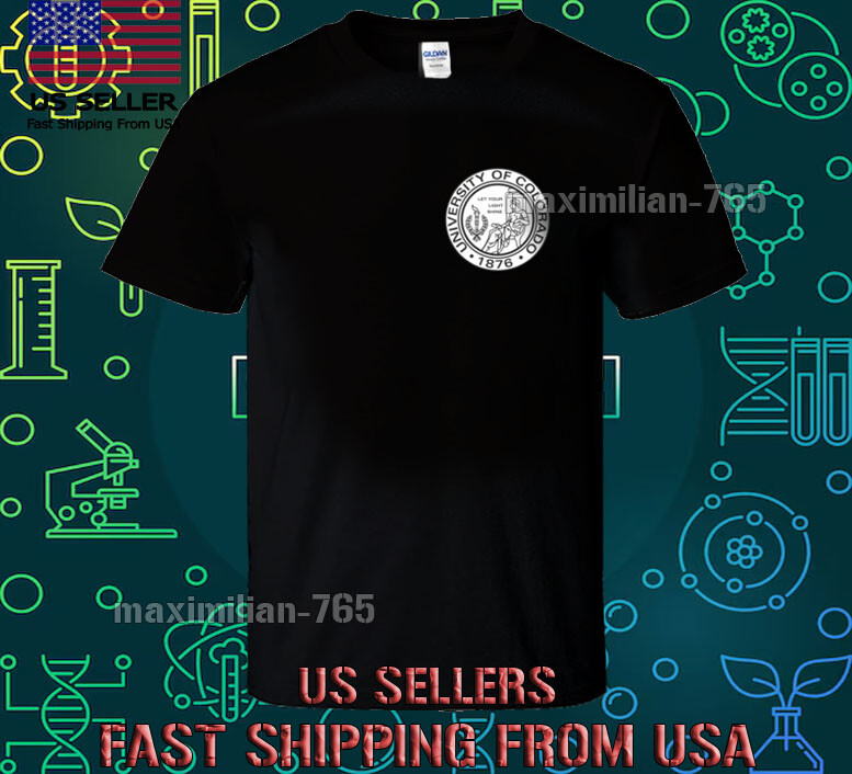NEW SHIRT UNIVERSITY OF COLORADO LOGO T-SHIRT SIZE FUNNY S TO 5XL