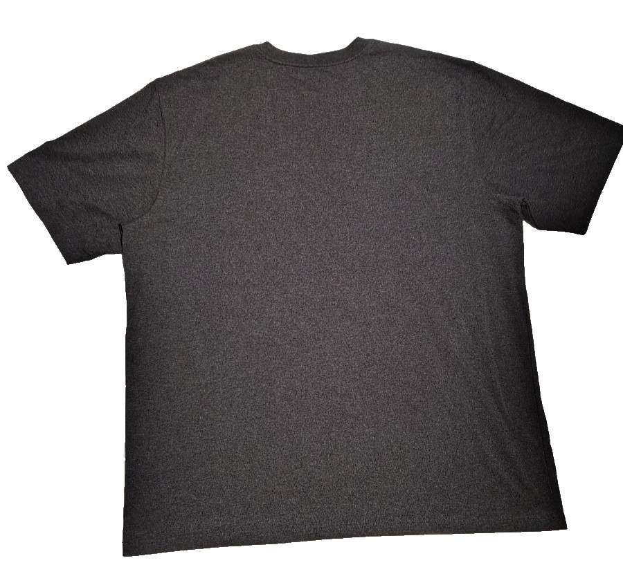 Carhartt Men&rsquo;s Crew Neck T-shirt Dark Gray 2x TALL W/ Pocket Loose Fit Relaxed