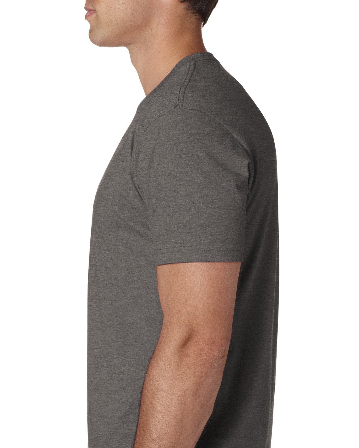 Men&rsquo;s CVC Crewneck Jersey T-Shirt, Dark Hthr Gray, X-Large