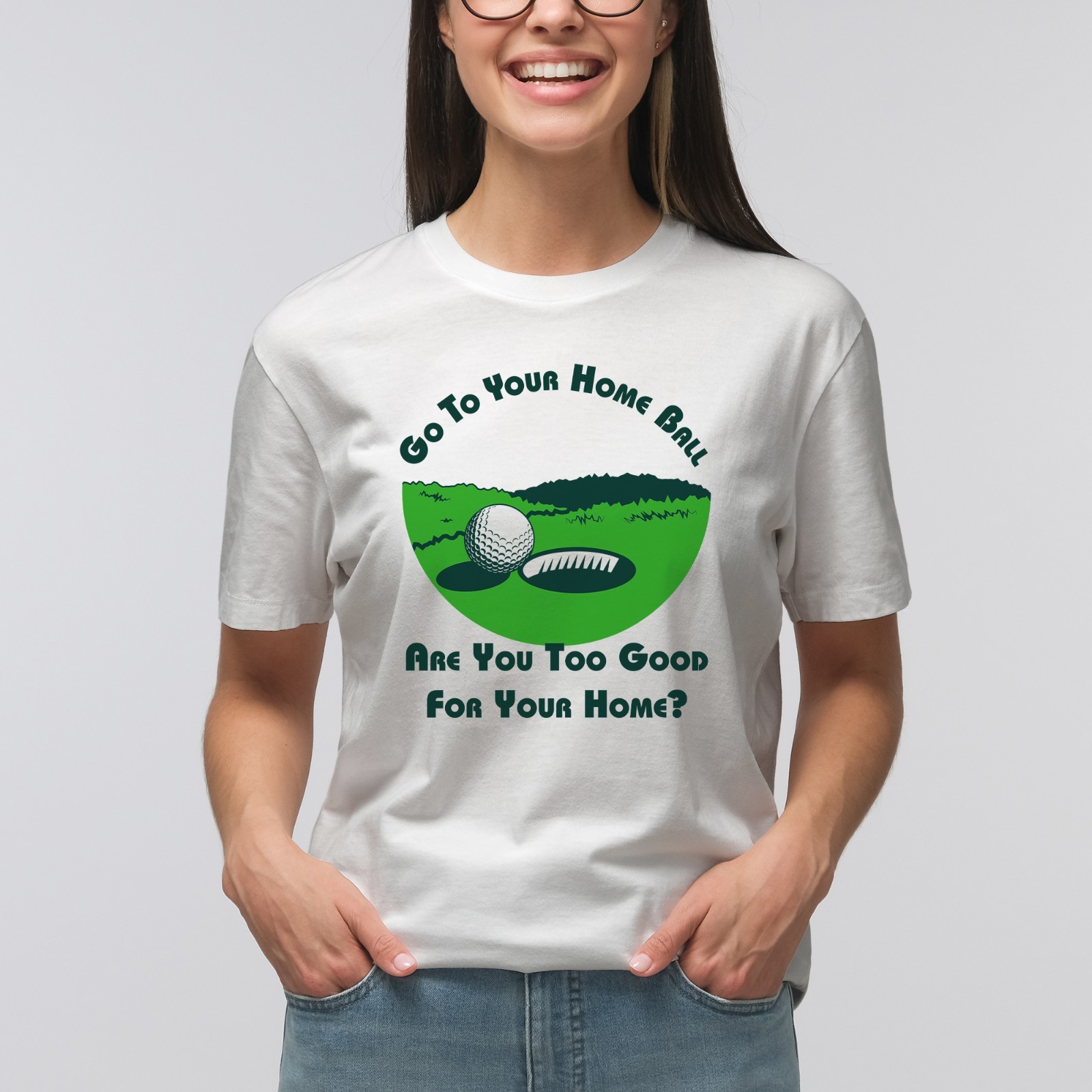 UGP Campus Apparel That&rsquo;s Your Home – Happy Golf Movie T-Shirt
