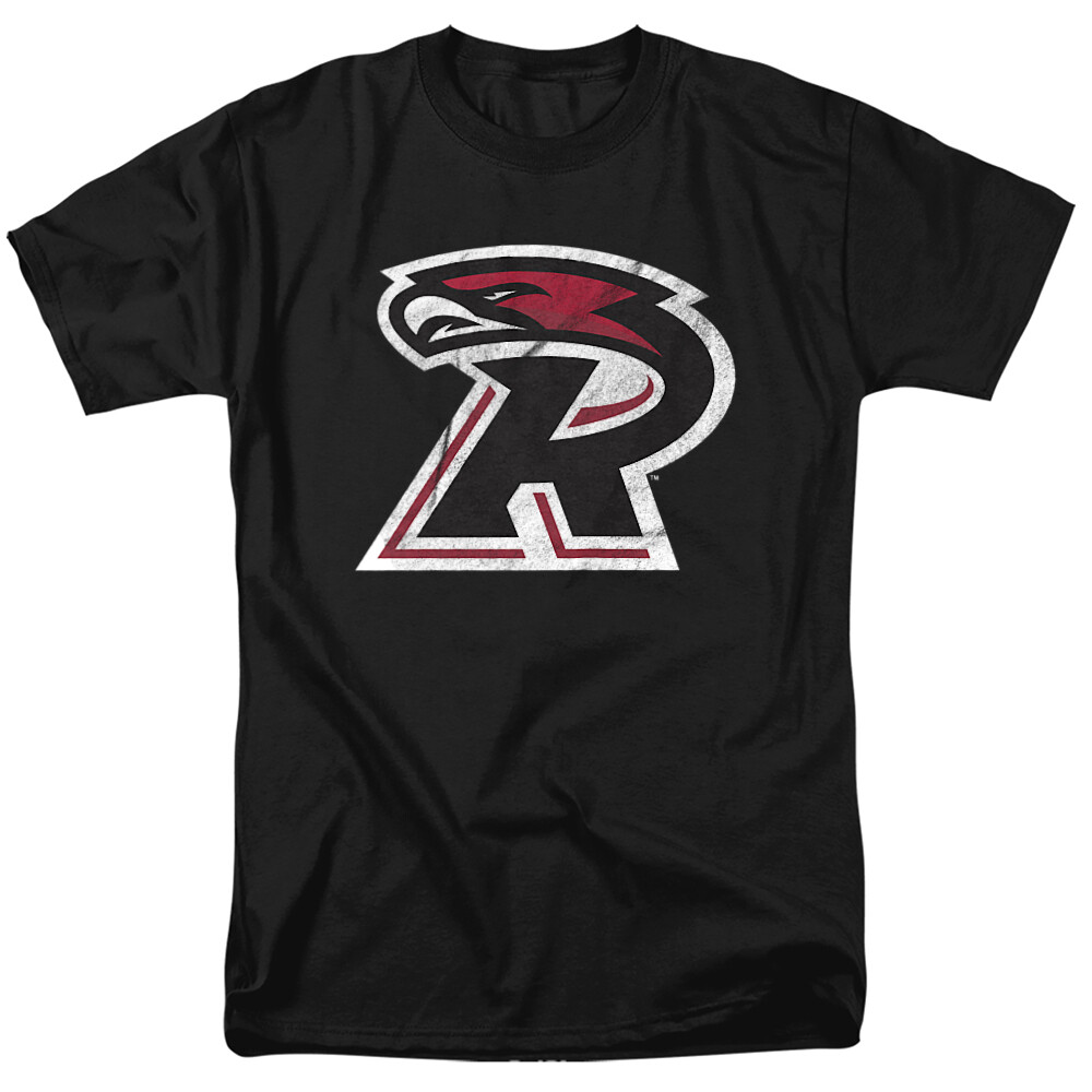 Ripon College Adult T-Shirt Distressed Primary, Black, S-5XL
