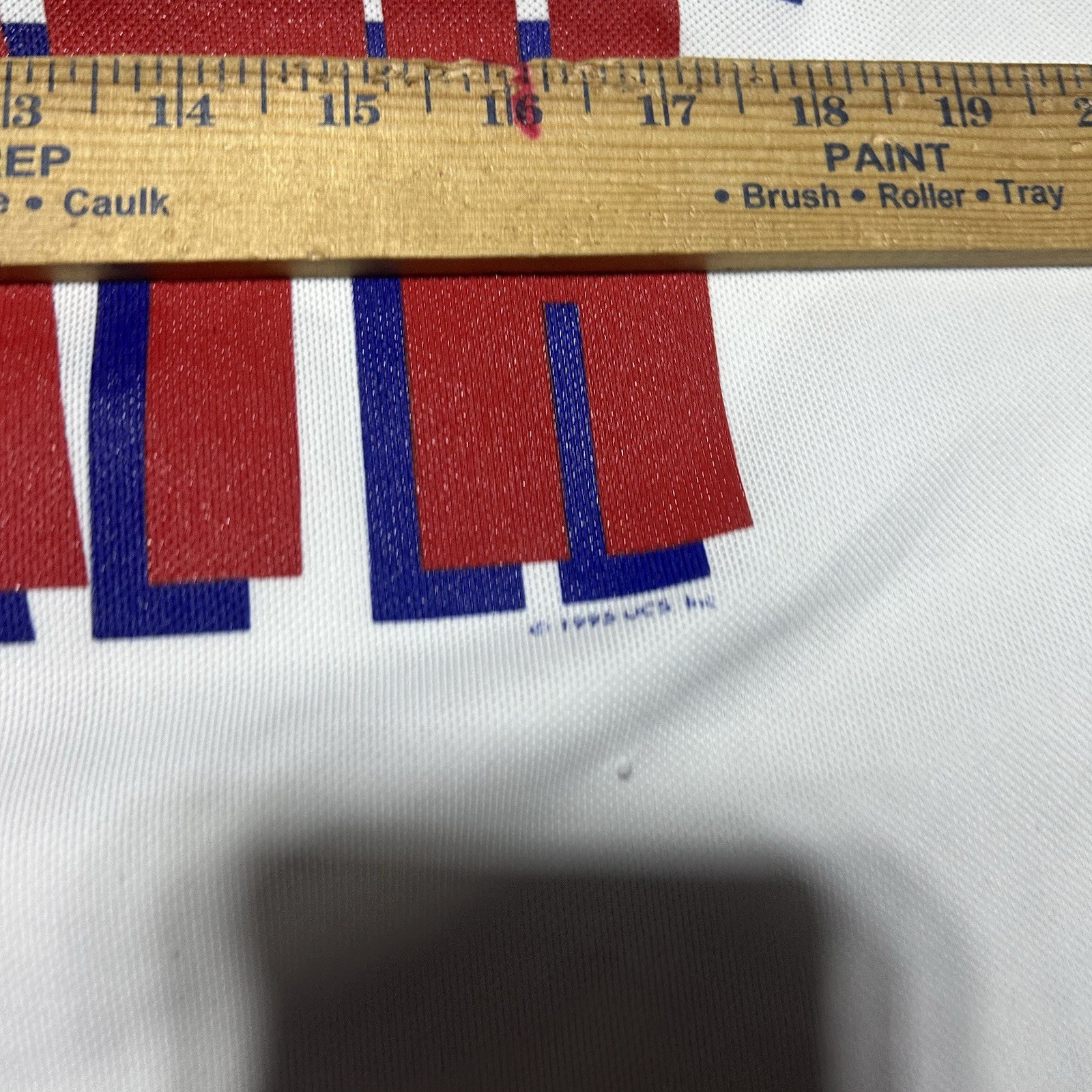 Vintage 90s Movie Promo Sudden Death Van Damme Hockey Jersey CCM Large