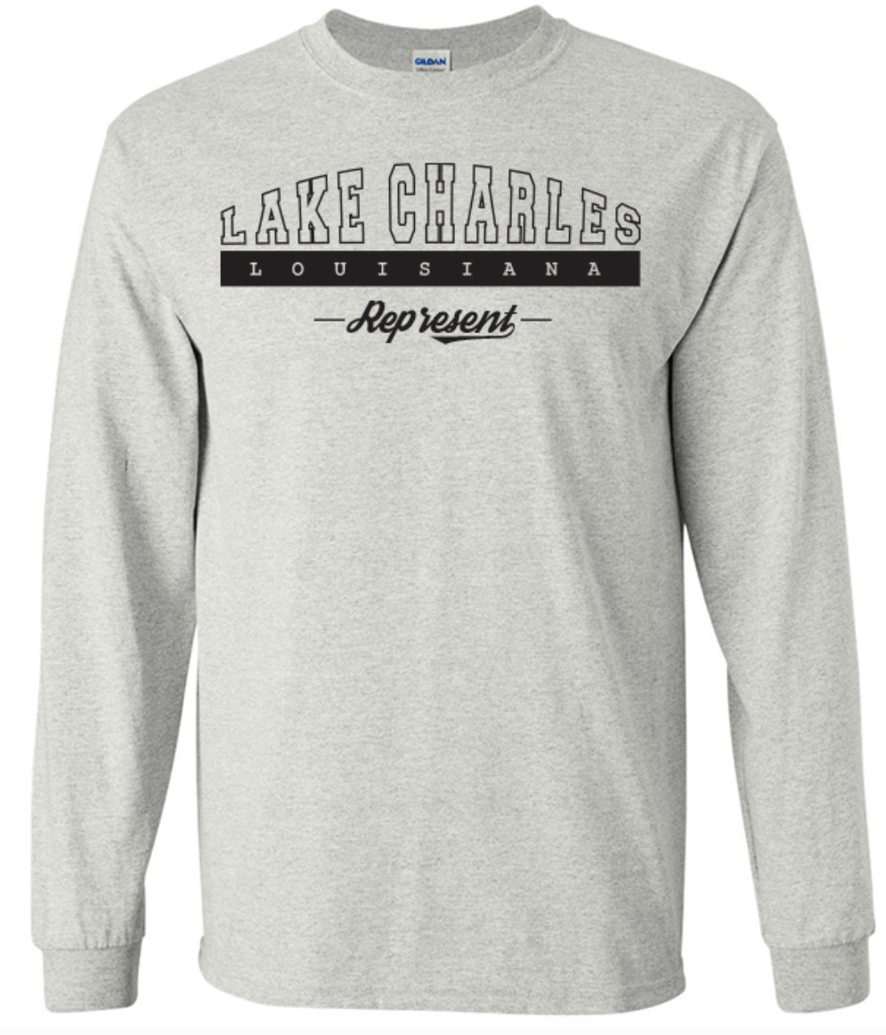 Lake Charles Louisiana T-Shirt Long Sleeve Graphic tee