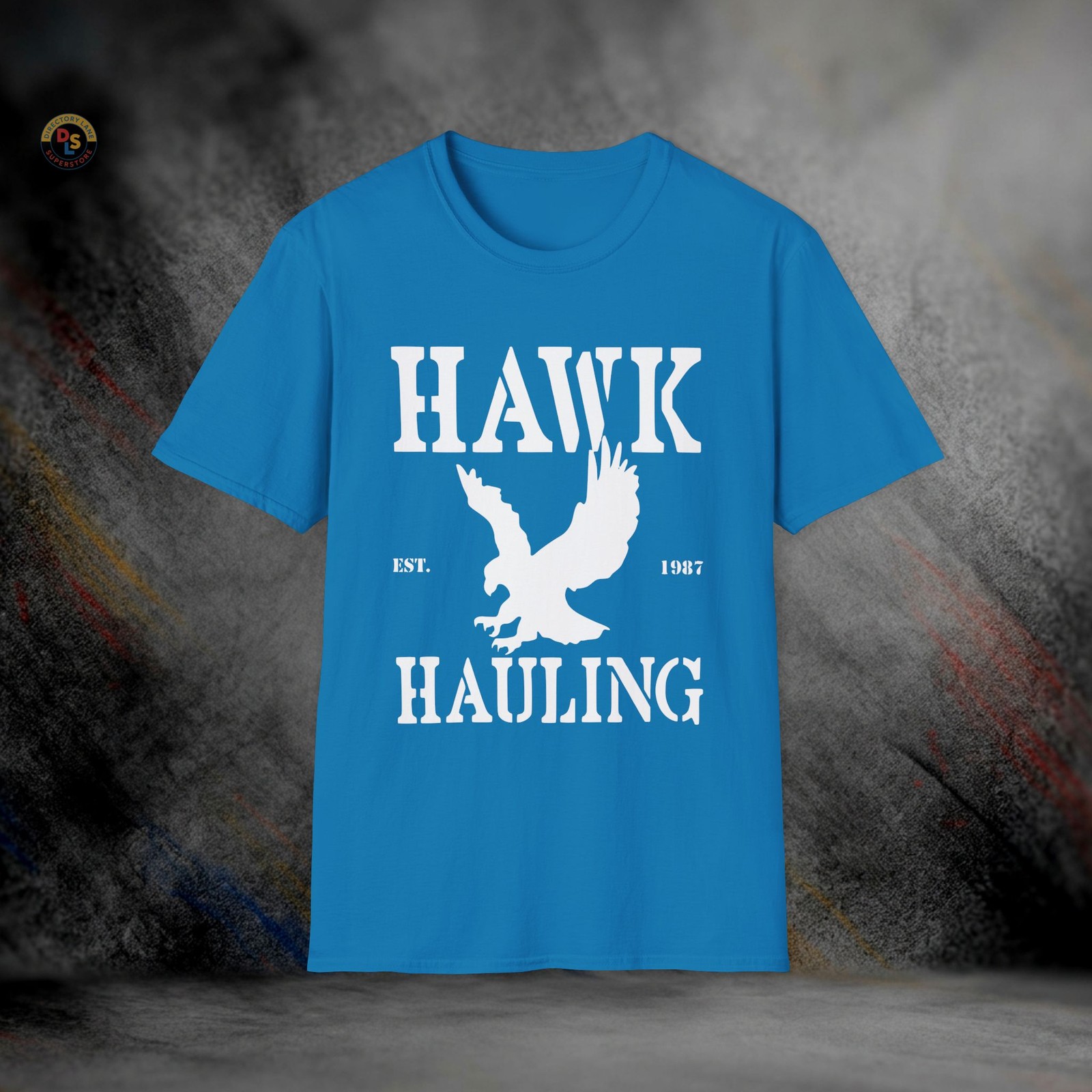 Hawk Hauling Over The Top T-Shirt | Softstyle Tee